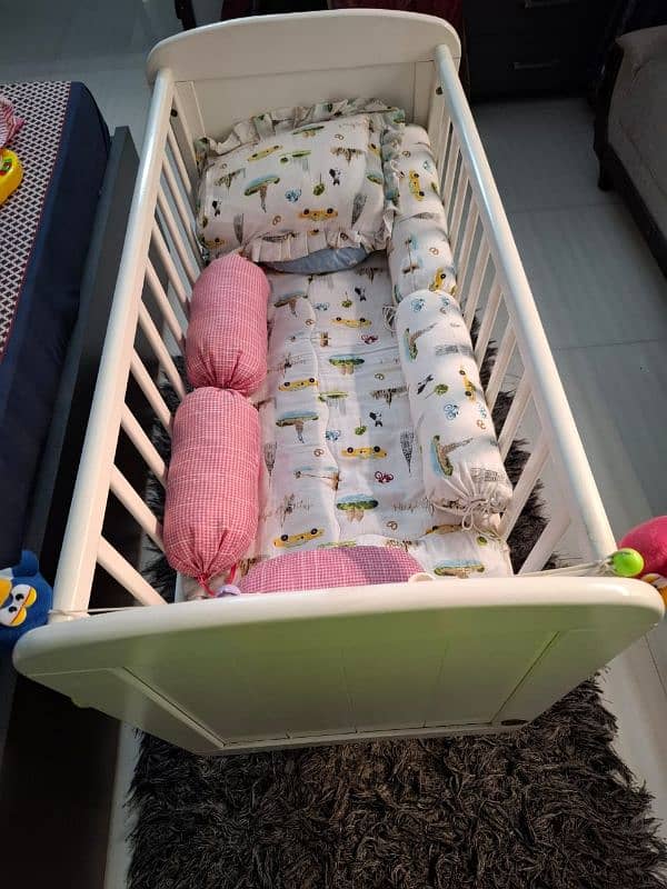 Baby Cot with Net For sale 1