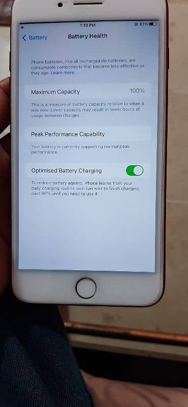 iphone7plus Red Bypass Hy Battrey change 128gb confition 10/9 fingr ok 3