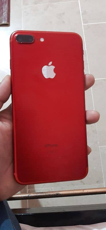 iphone7plus Red Bypass Hy Battrey change 128gb confition 10/9 fingr ok 6