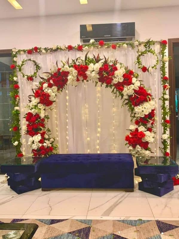 flower decoration service fresh & artificial wedding event room decor 1