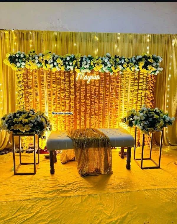 flower decoration service fresh & artificial wedding event room decor 6