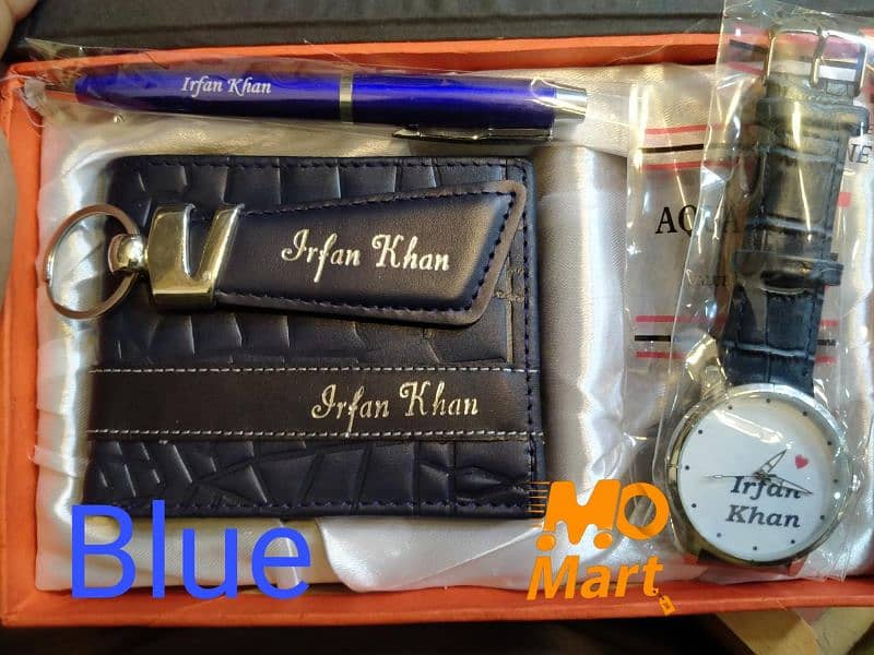 customized wallet, watch and key chain 2