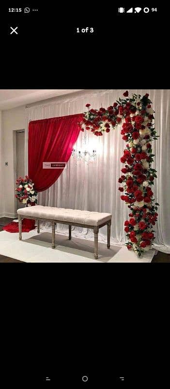 flower decoration service fresh & artificial wedding event room decor 10