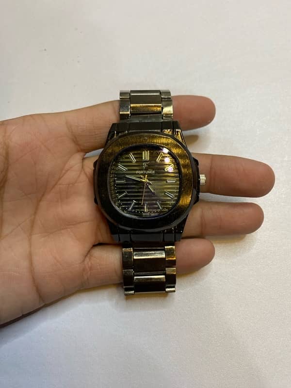 Black Patek Fortuner Watch 2