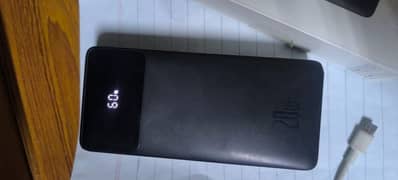 Baseus Power Bank 20,000 Mah ,just Box opened