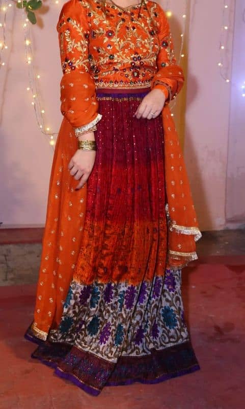 Mehndi Dress lehnga Choli. 0