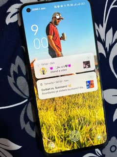 oppo reno 6 with complete box screen finger