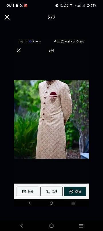 *Sherwani | Men's sherwani | Wedding wear | Branded sherwani for sale* 0