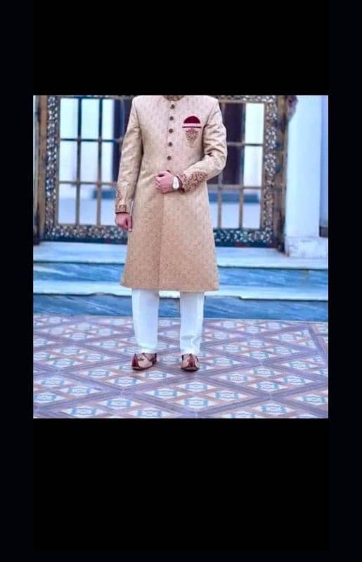 *Sherwani | Men's sherwani | Wedding wear | Branded sherwani for sale* 1