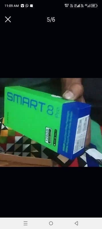 Infinix smart 8pro 8/128 exchange possible 4