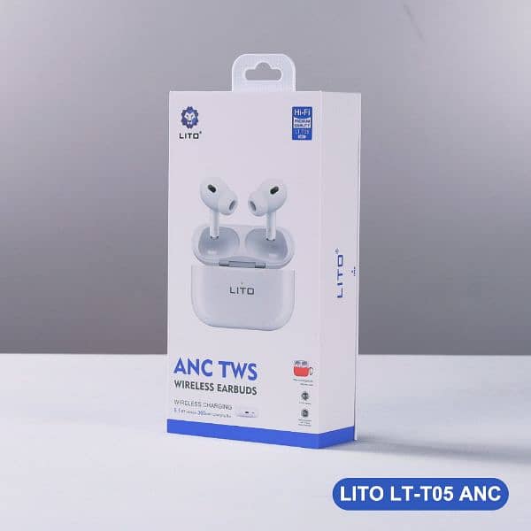 LITO LT-T05 ANC TWS WIRELESS AIRPODS 2