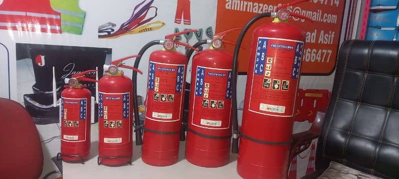 All fire protection and extinguisher product available 2