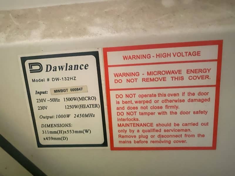 DAWLANCE DW132HZ - Never Repair - 2in1 1