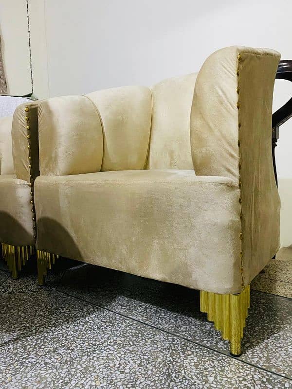 two seater brand new sofa chairs 3