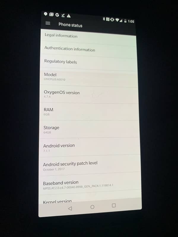One plus 5T (64GB) 0