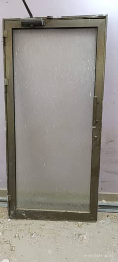 Aluminium Door with Glass 38" by 80"