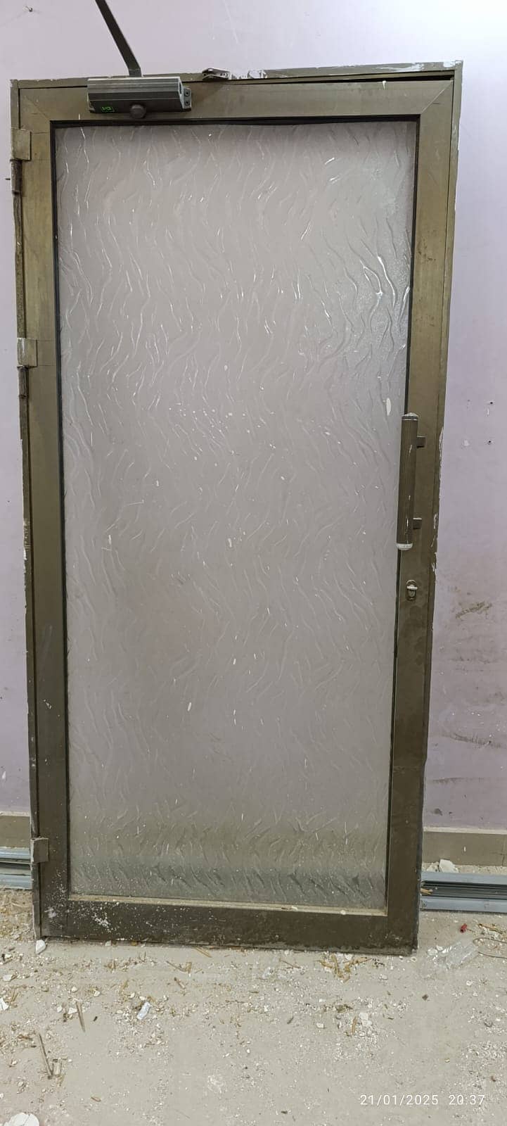 Aluminium Door with Glass 3 by 7 feet 0