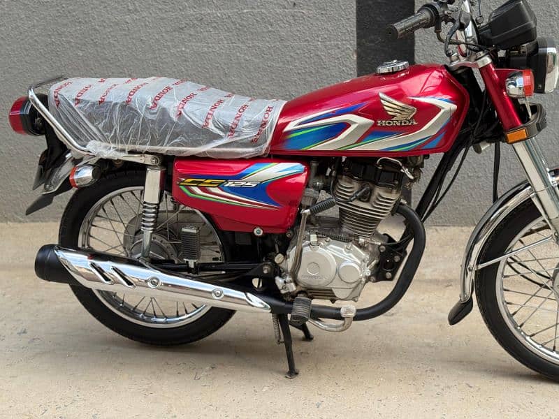 Honda 125 2022 Model Rawalpindi Number 7