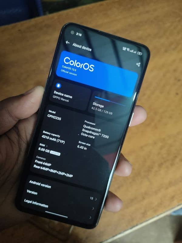 Oppo Reno 6 2