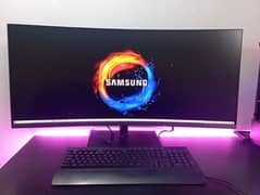 Samsung C34H890 34"inch 100Hz 4k Ultra Wide Curved Gaming Monitor