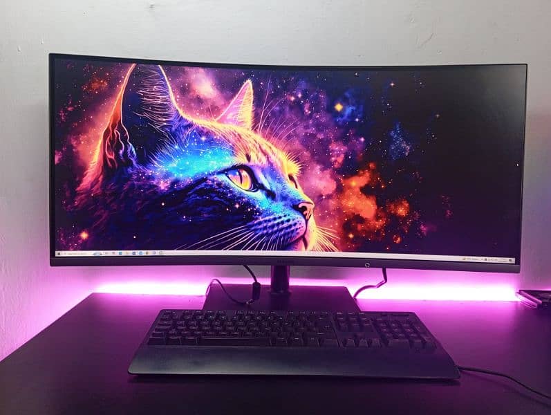 Samsung C34H890 34"inch 100Hz 4k Ultra Wide Curved Gaming Monitor 1