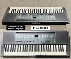 Yamaha PSR-300Keyboard. Yamaha korg roland digital piani