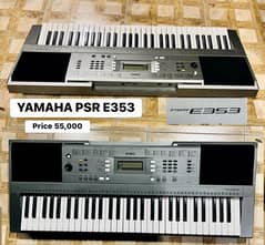 Yamaha PSR E353 keyboard. We have Roland Korg Casio Digital Piano