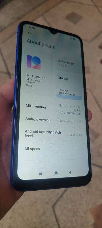 Redmi 9c 3gb ram 64gb Storage 10/10 condition 7