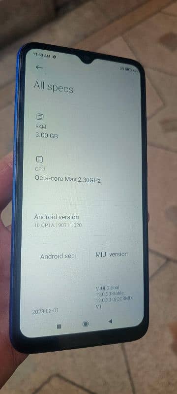 Redmi 9c 3gb ram 64gb Storage 10/10 condition 8