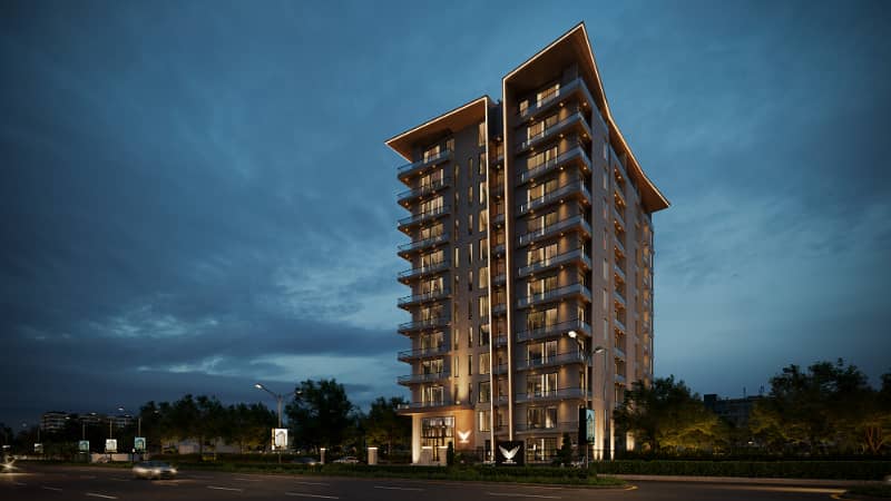 Experience unparalleled luxury living with Zameen Developments high-end Apartments. 1