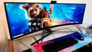 34inch 4K 100Hz UltraWide Curved Borderless Monitor 34 inch borderless