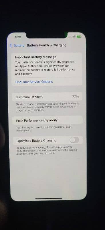 IPhone Xs Max 256 GB Sim Working 6