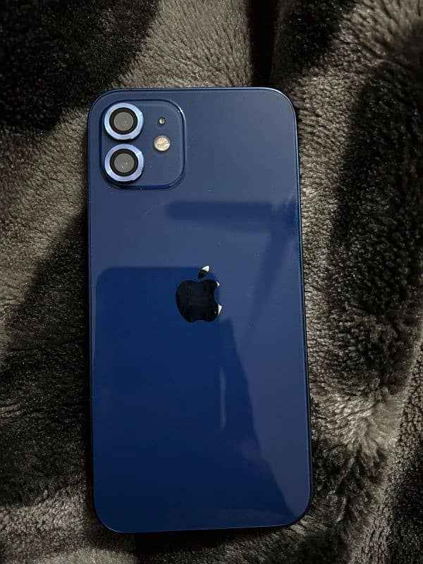 I phone 12 blue 10/10 condition 0