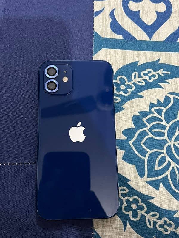 I phone 12 blue 10/10 condition 3