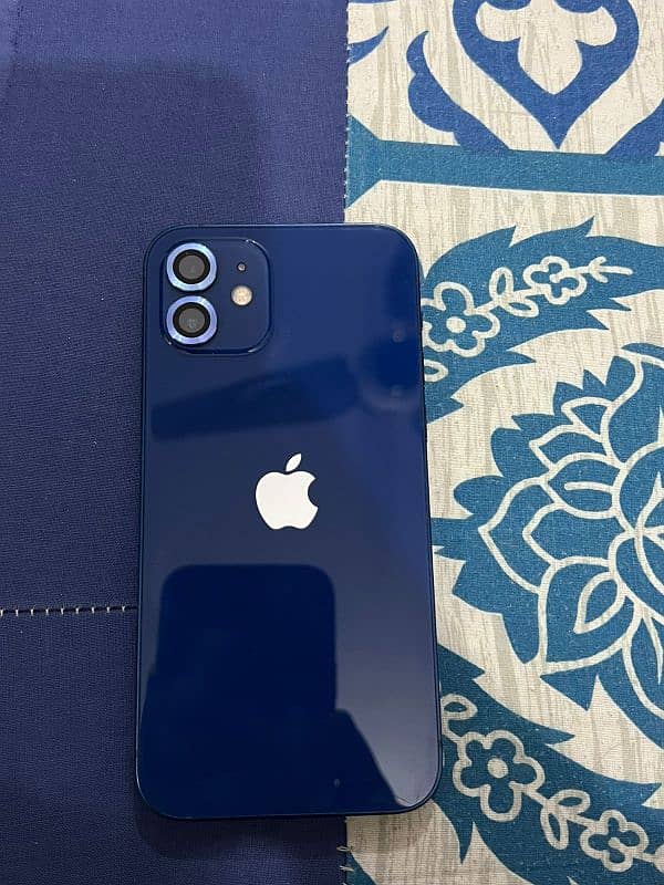 I phone 12 blue 10/10 condition 4