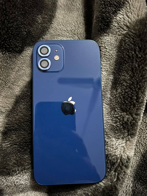 I phone 12 blue 10/10 condition 5