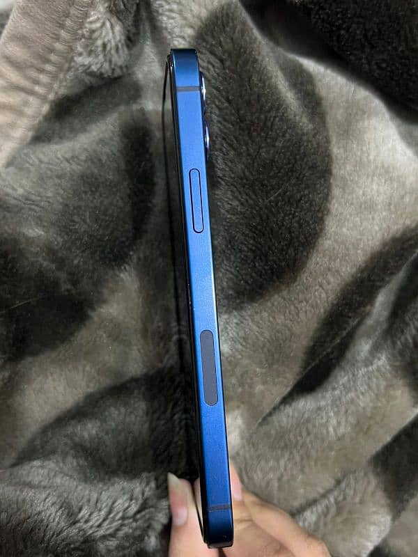 I phone 12 blue 10/10 condition 8