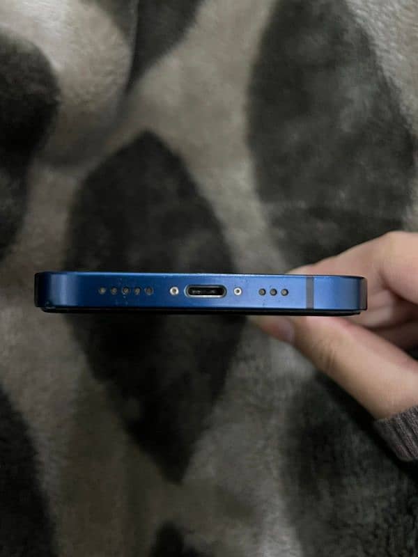 I phone 12 blue 10/10 condition 10