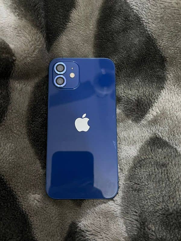 I phone 12 blue 10/10 condition 11