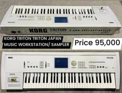 KORG TRITON TRITON JAPAN MUSIC WORKSTATION/ SAMPLER Roland Yamaha Casi