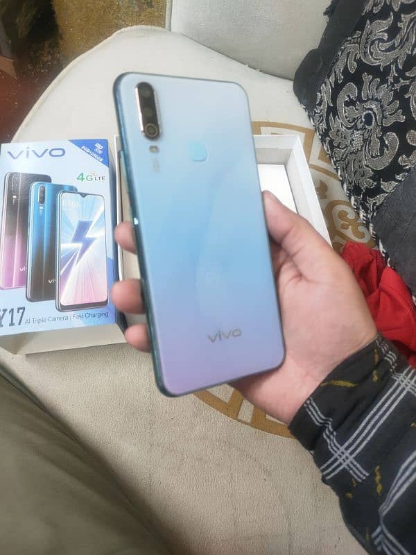 Vivo Y17 8/256 New Condition Full Box Home use 1