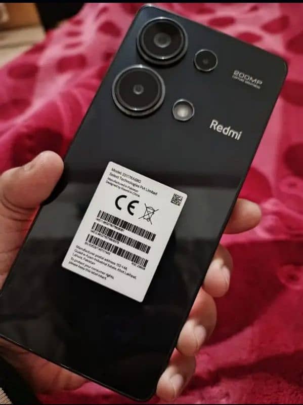 REDMI NOTE 13 PRO 256 GB 10/10NEW PHONE 03194196056 1