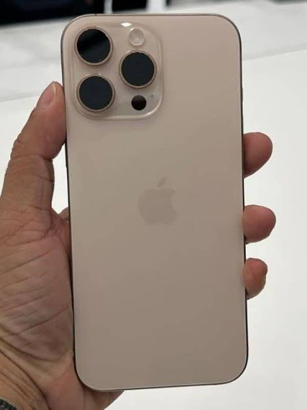 Iphone XR converted To  16 Pro Desert Titanium Dual Sim Approved 0