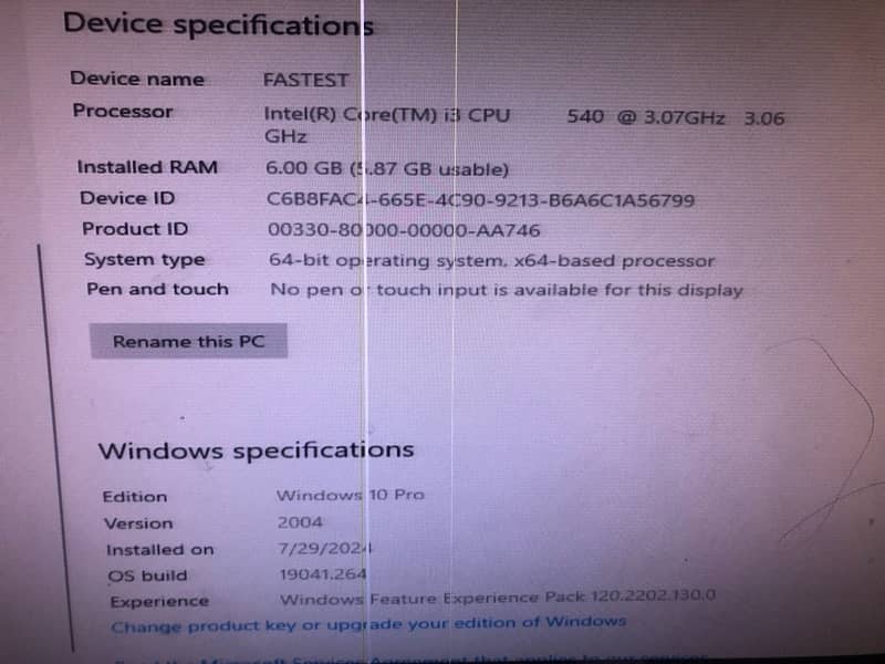 Core i3 Cpu,Pc Exchange possible 2