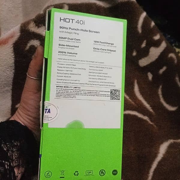 I m selling my mobile infinix  Hot 40 I. 15