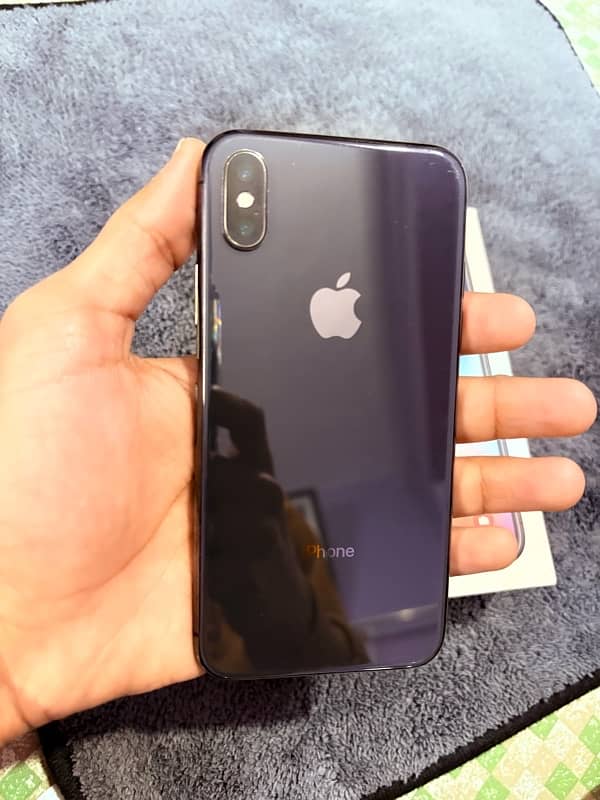 iPhone X 64Gb PTA Official Approved With Box Cable 4