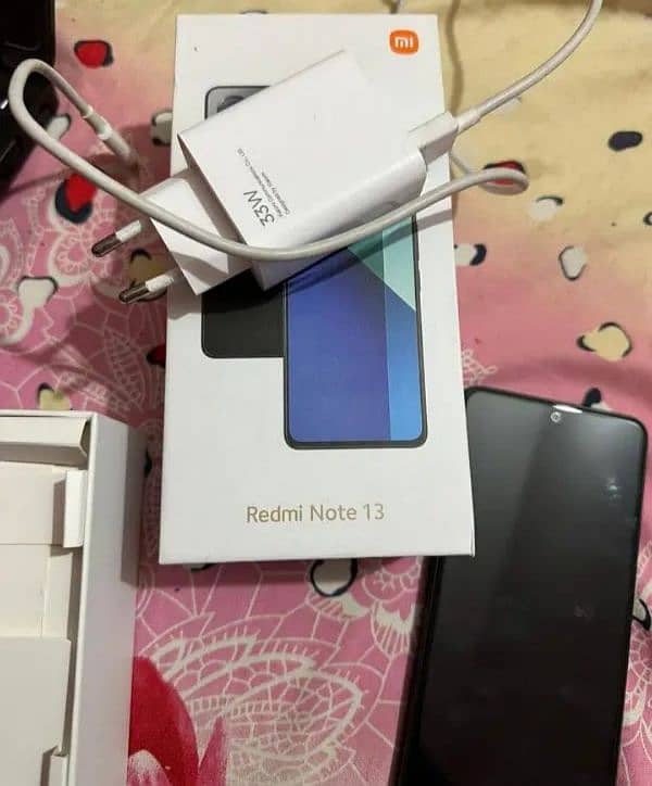 Xiaomi Redmi note 13 complete box 1