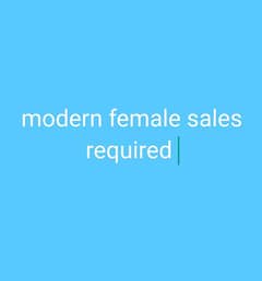 modern female required sales jo social media work janti ho