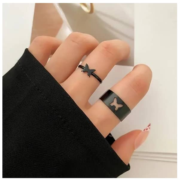 Trendy Couple Rings Stylish Rings For Couples Valentines Day Gift for 1