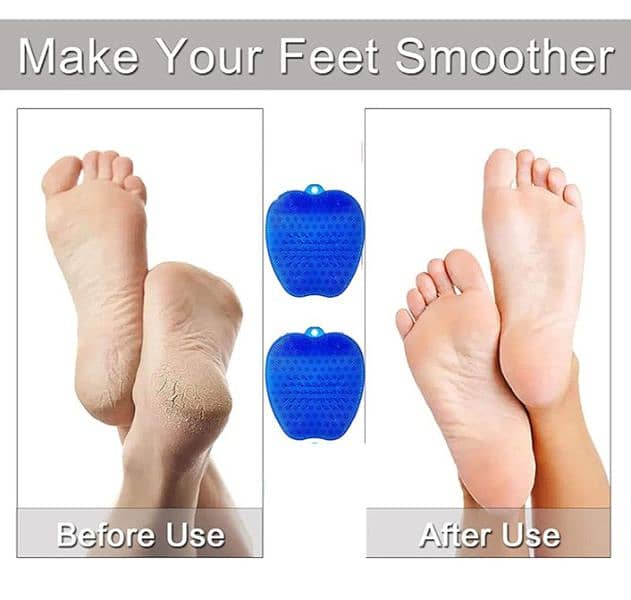 Shower Foot Washer Mat, Non-Slip Shower Foot Massager with Shower foot 5